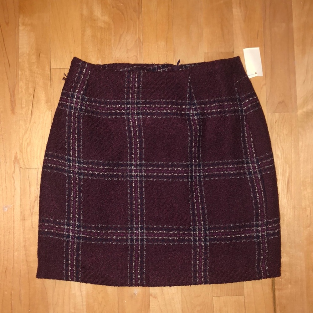 Plaid Mini Skirt